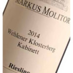Permalink to Wehlener Klosterberg Kabinett Riesling, Markus Molitor