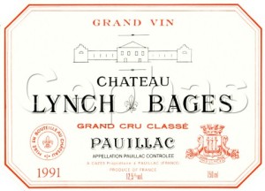 1187438_Wine_label_of_Chteau_LynchBages_1991___Pauillac__Bordeaux